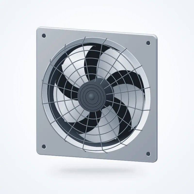 Ventilador de ventana con persiana Window Fan