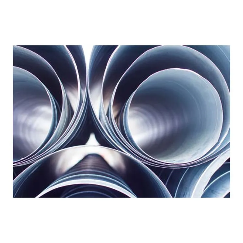 Tubo rígido circular helicoidal